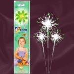 10 cm Green Sparklers